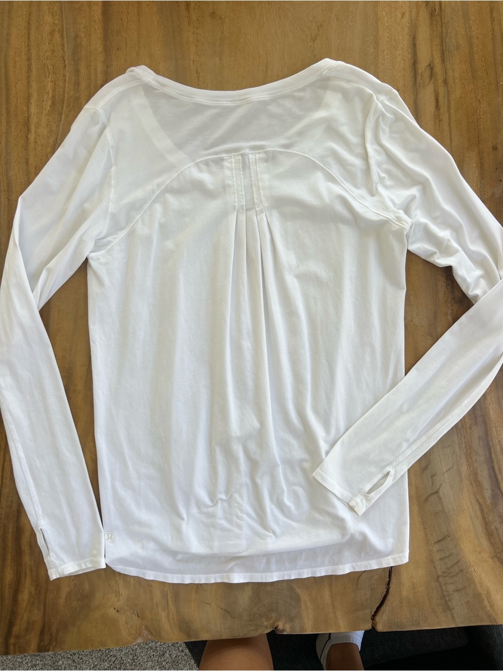 lululemon white long sleeve - Picture 6 of 7